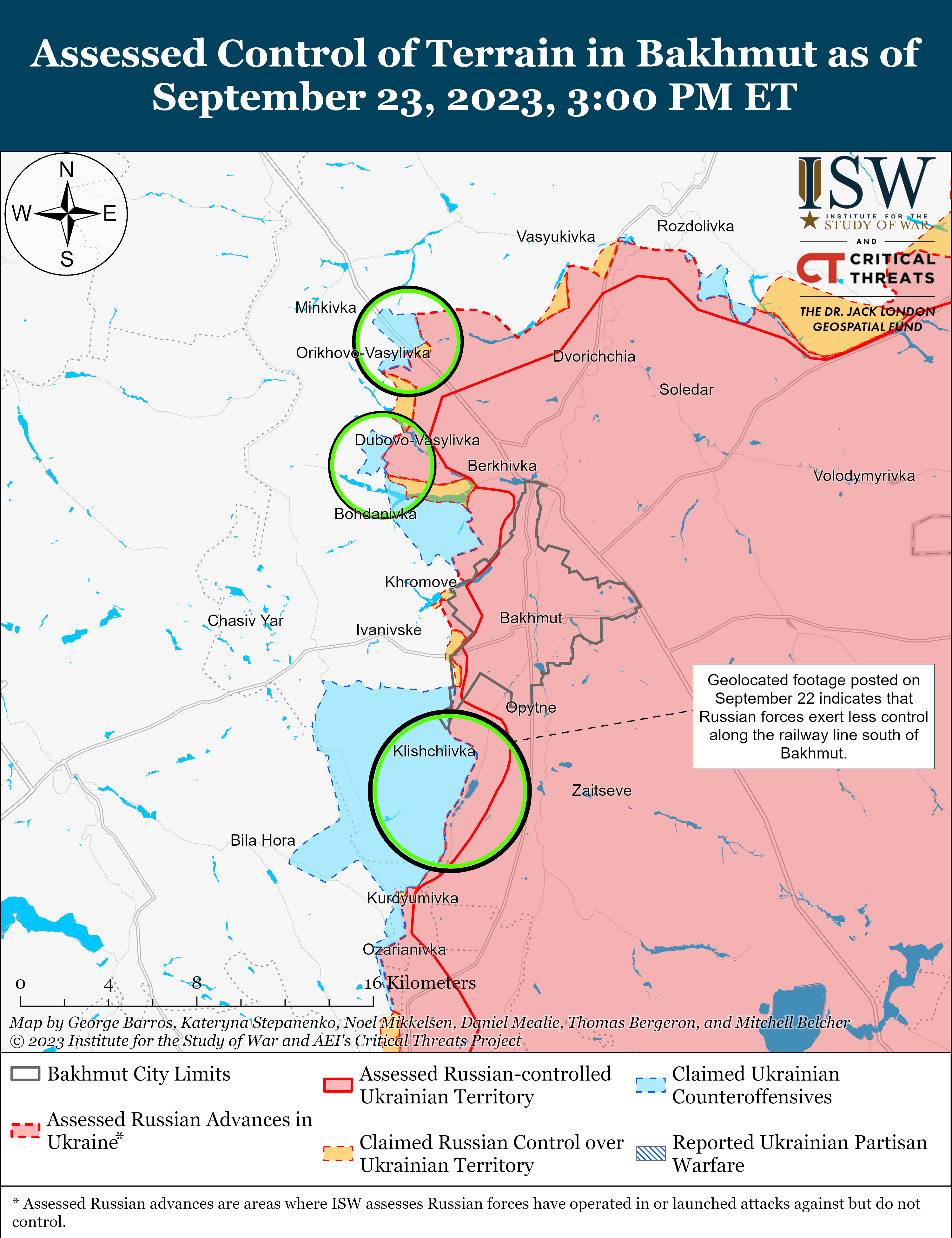 ВСУ продвинулись в Запорожской области: карты боев ISW