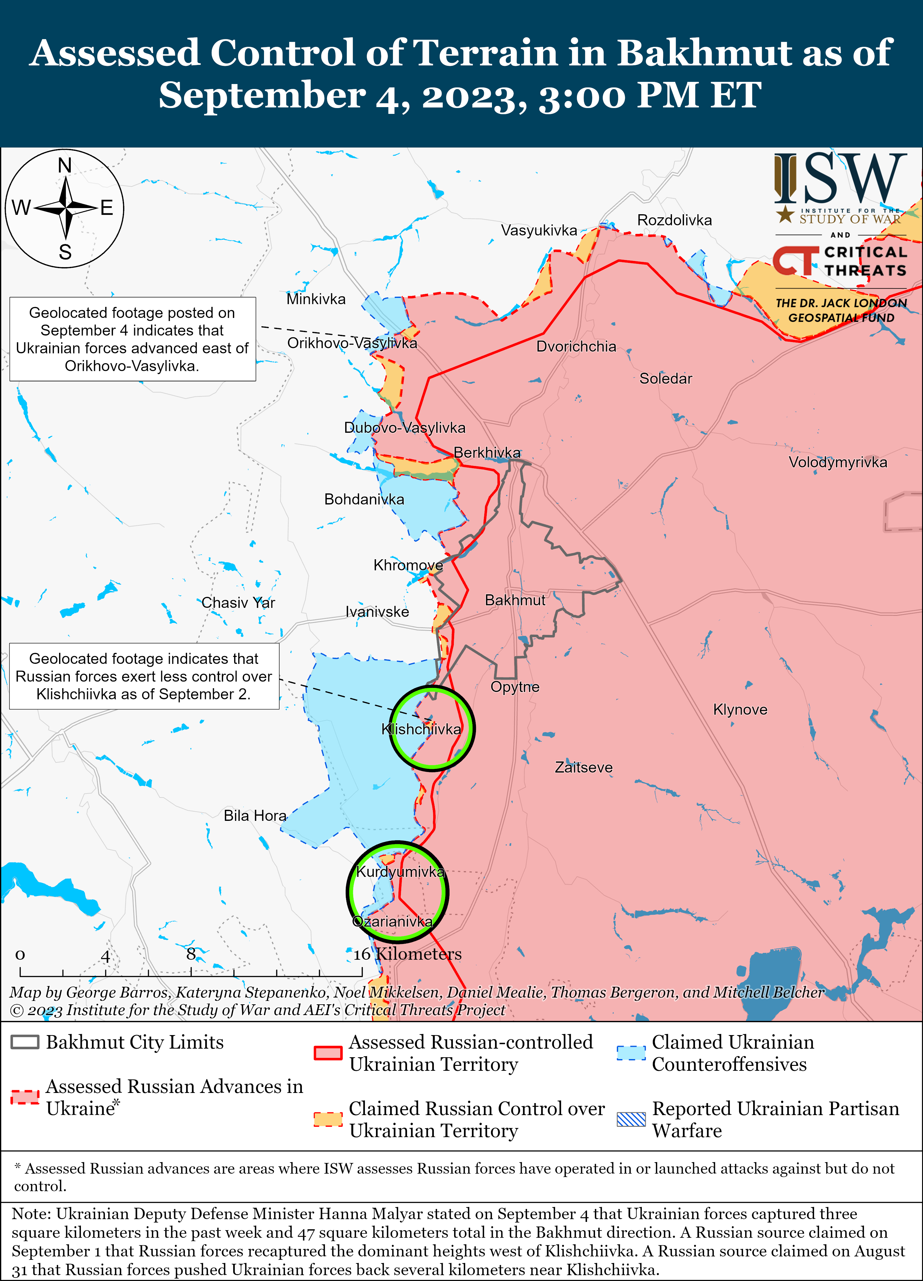 ЗСУ досягли тактичного успіху в Запорізькій області: карти боїв ISW