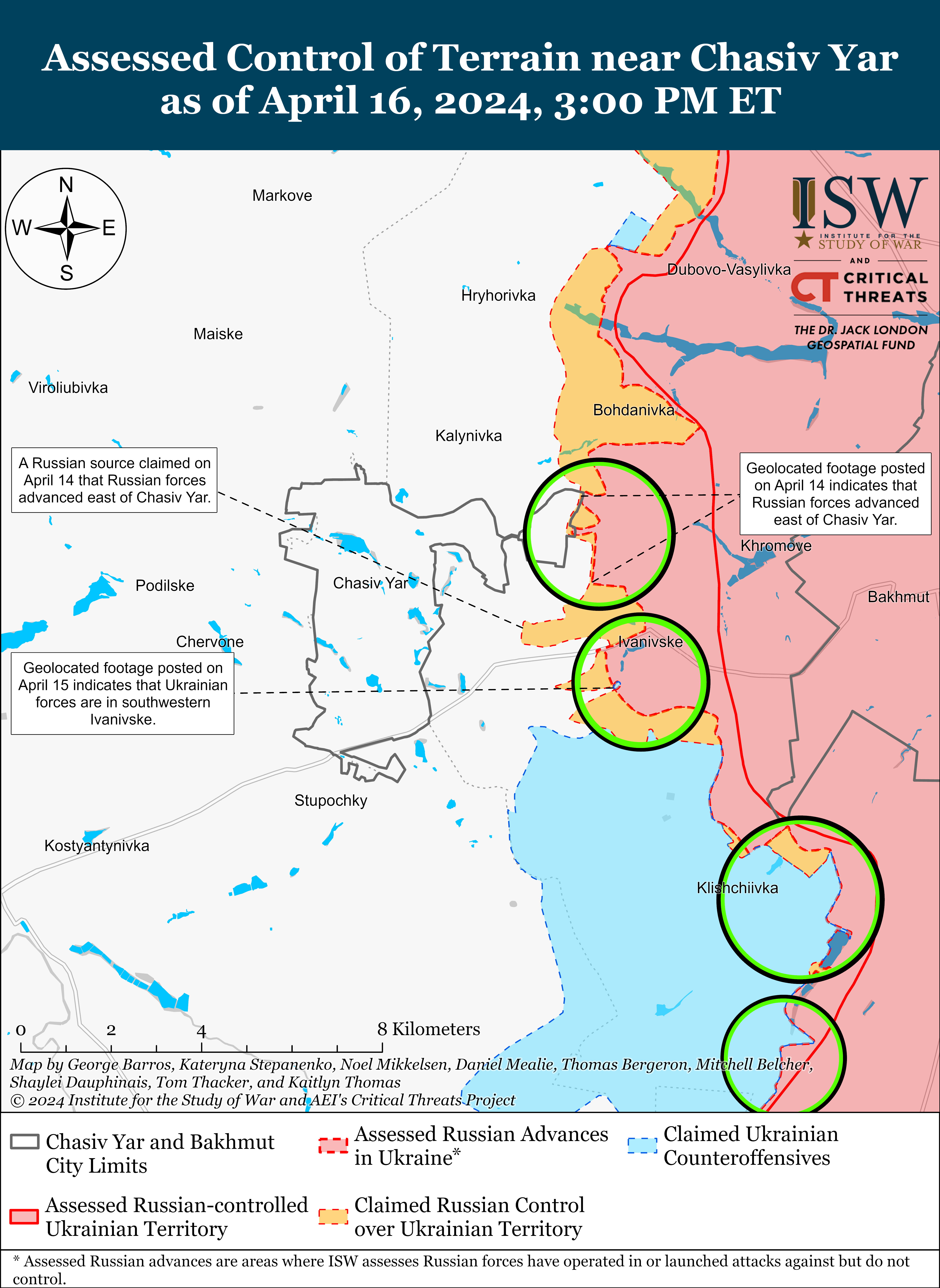 Russian Offensive Campaign Assessment, April 16, 2024 | Institute for ...