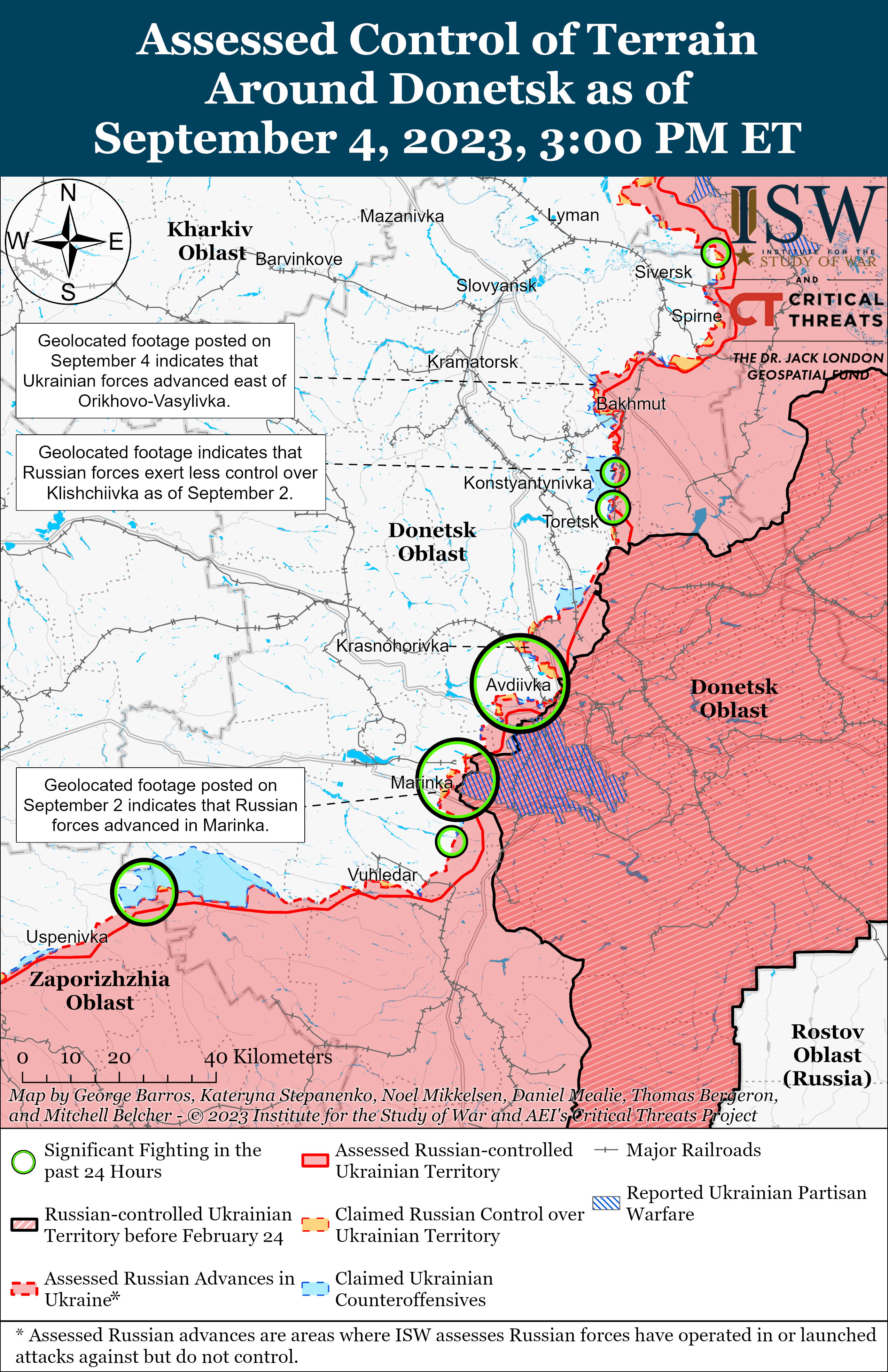 ЗСУ досягли тактичного успіху в Запорізькій області: карти боїв ISW