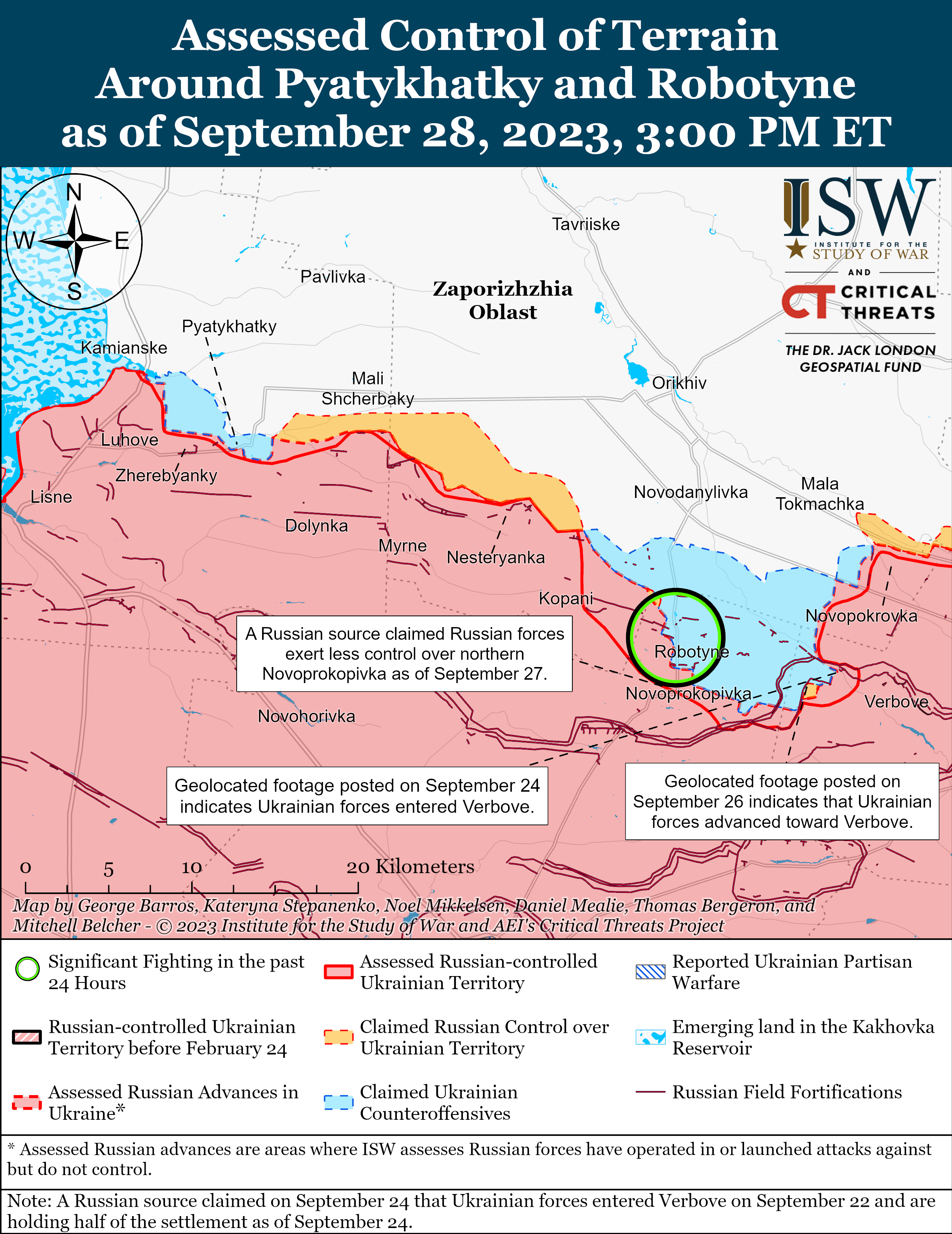 ЗСУ просунулися за Андріївку та Кліщіївку: карти боїв ISW