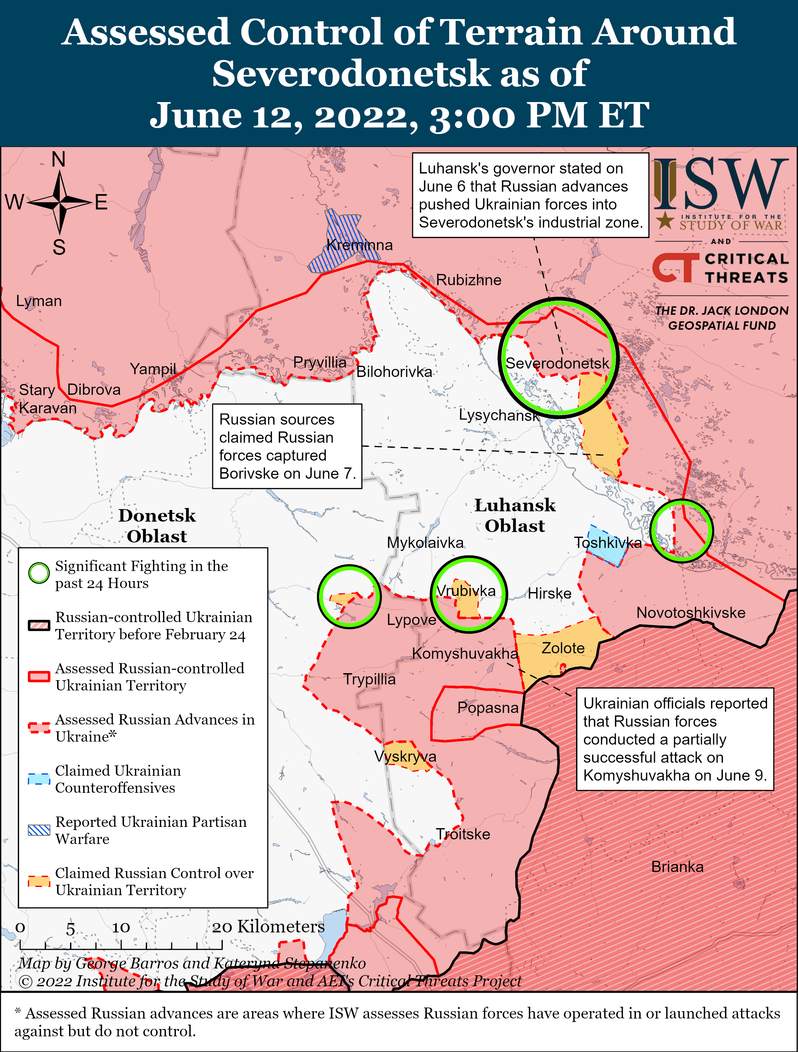 Российские войска достигли прогресса в продвижении к Славянску, Изюм - важная цель, — ISW 3