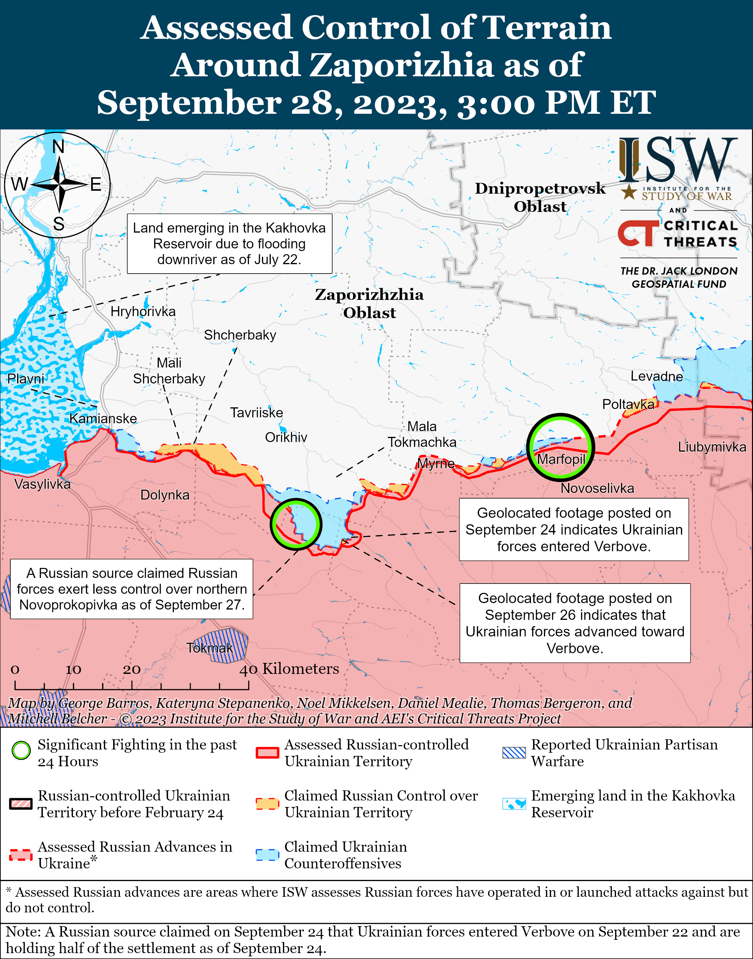 ЗСУ просунулися за Андріївку та Кліщіївку: карти боїв ISW