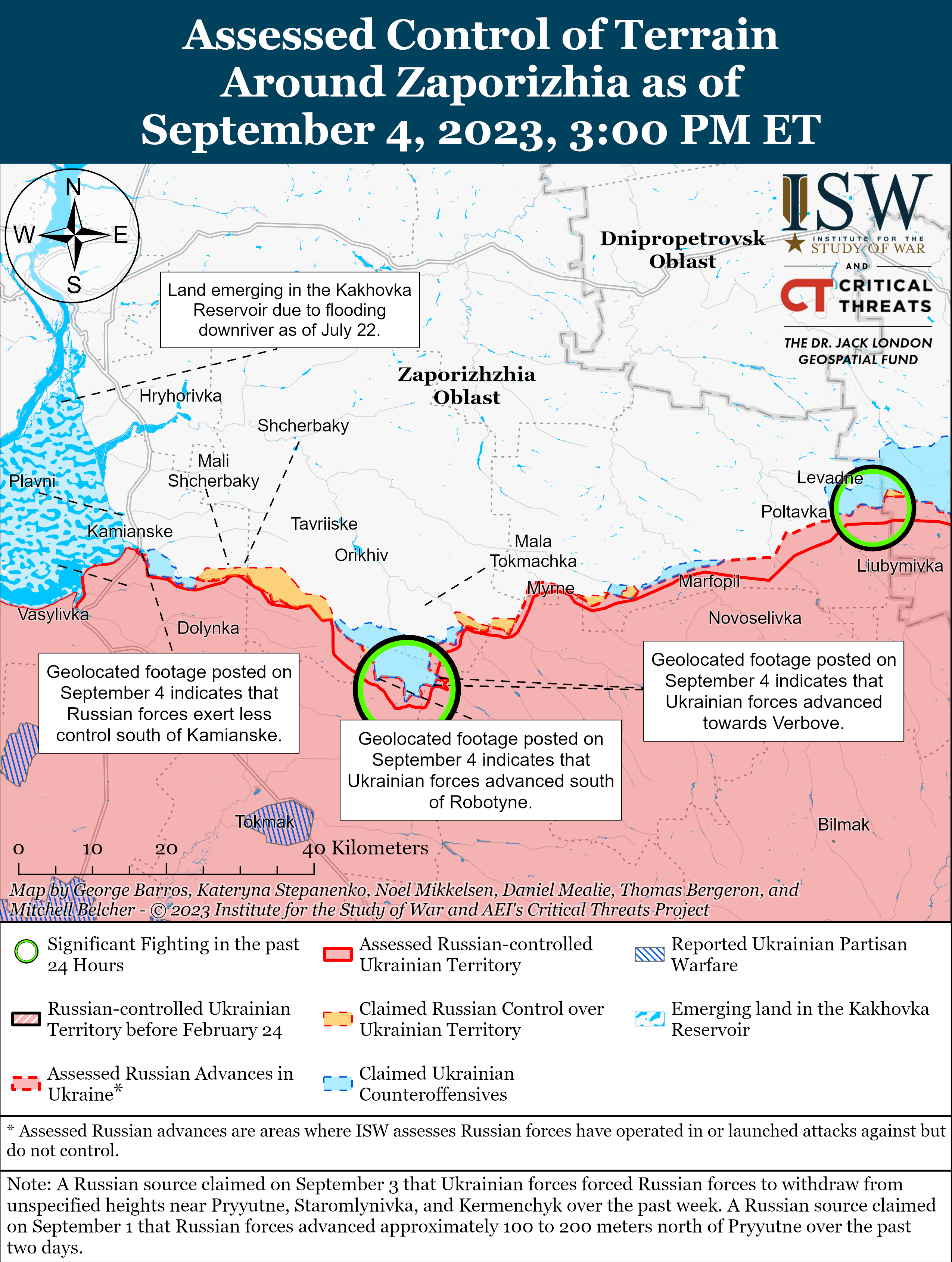 Russian Offensive Campaign Assessment, August 11, 2023